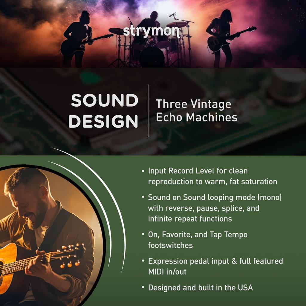 Strymon Magnetisk Ekomaskin “VOLANTE” []