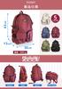 Kids Backpack for Elementary and Junior High School Large Lightweight Nylon Fits A4 Black SPooooN! Boys, Students, Capacity, Backpack, Sizes,