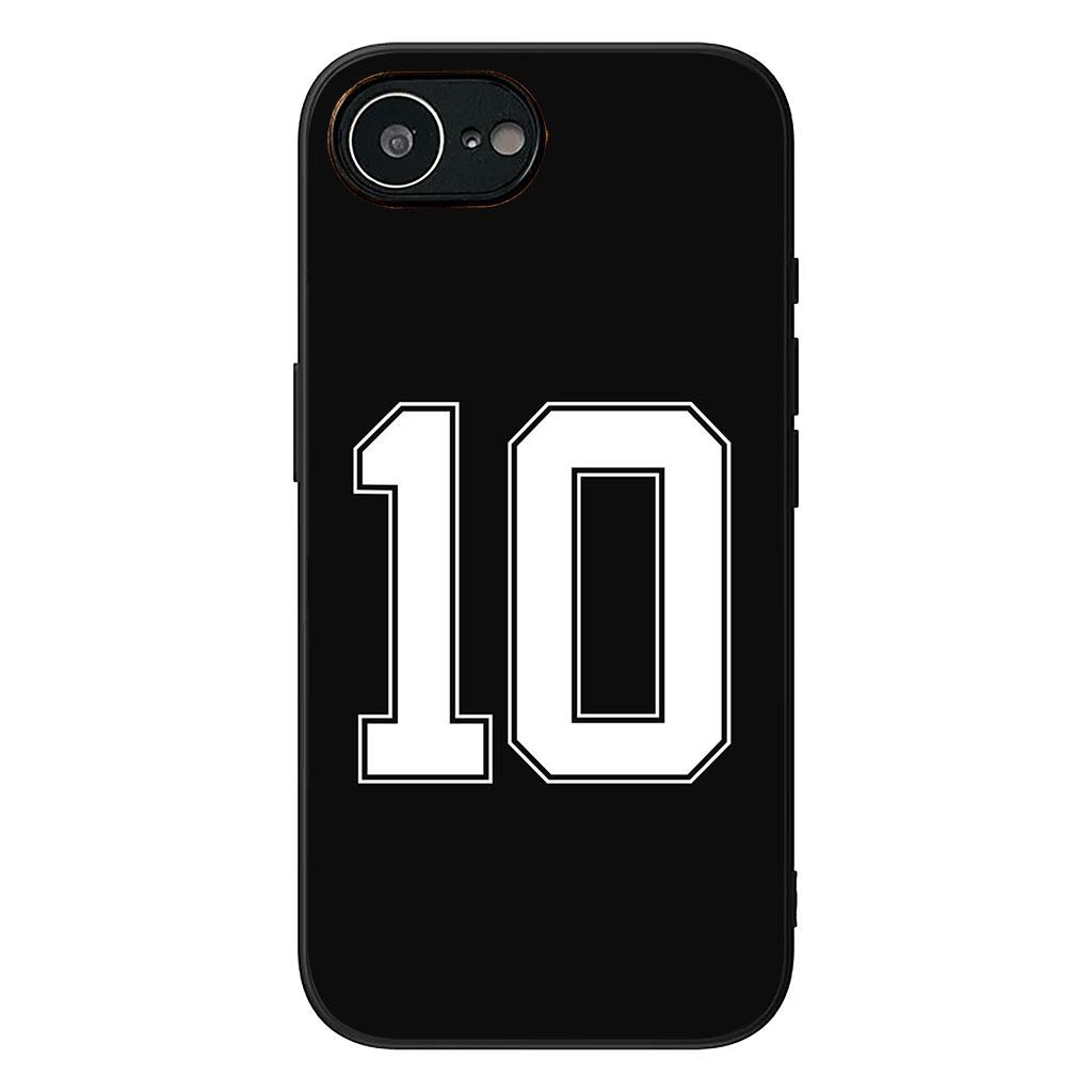 

Football Basketball Number Lucky NO 7 10 5 24 for Apple iPhone 17 16 Plus 13 12 Pro Max Mini X XR ProMax 16E 15+ 16Plus Air Case iPhone X
