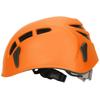 Outdoor Sport Sicherheits-Kopfschutzhelm für Bergsteigen Klettern Rollschuhlaufen(Orange)