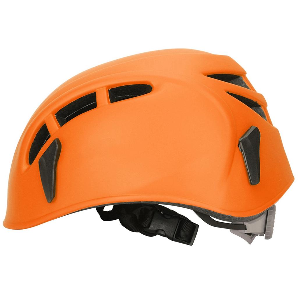 Outdoor Sport Sicherheits-Kopfschutzhelm für Bergsteigen Klettern Rollschuhlaufen(Orange)