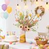 Easter Tree Ornament Realistic Easter Egg Decoration Decorative Flower Branch Non-Toxic Simulated Flower Stems For Floral Vase