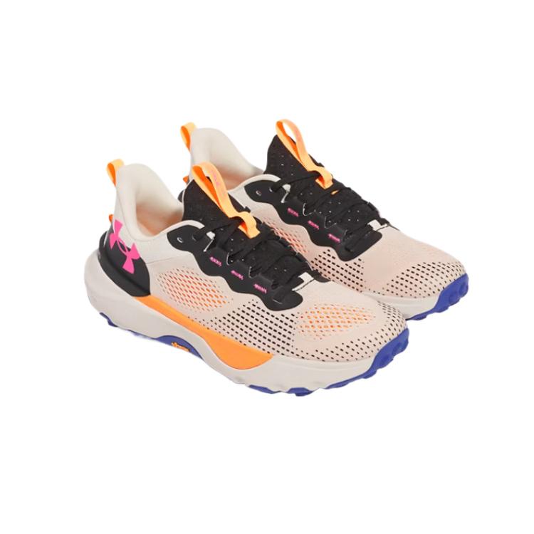 Under Armour HOVR Infinite Pro Trail Ivory Dune Aero Pink Unisex Sneakers Orange 3027202-142