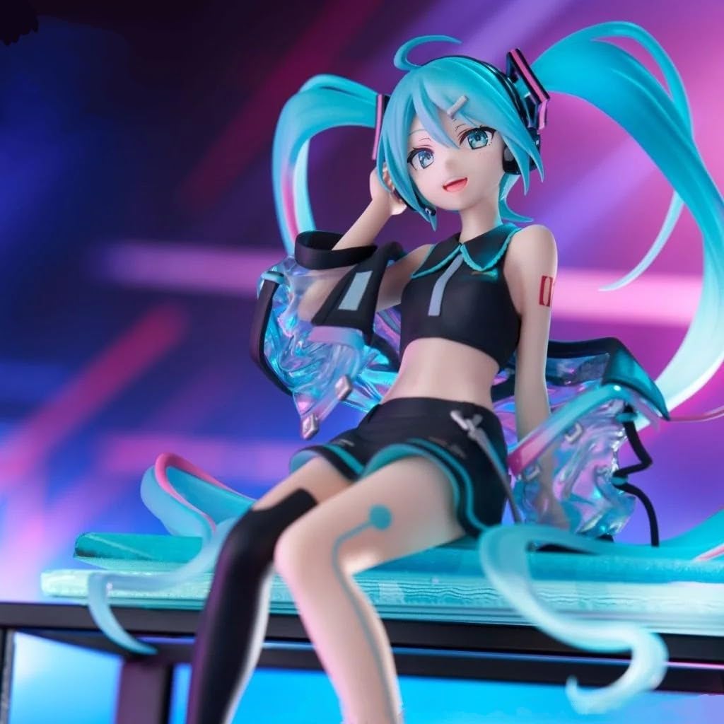 Hatsune Miku Figure Neon Cyber Noodle Stopper Figure Noodle Figure