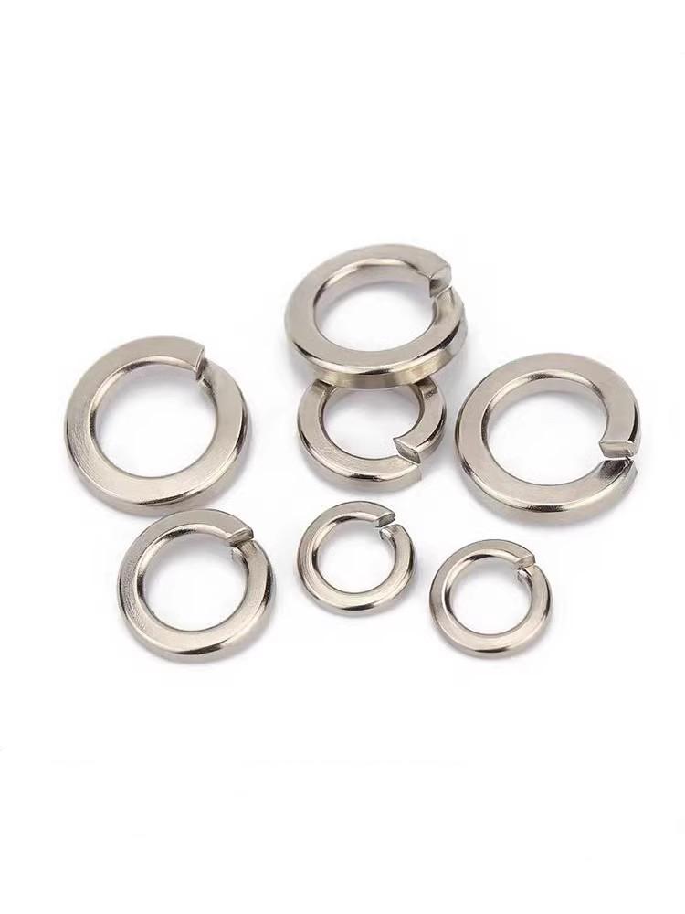 Nickel-Plated Carbon Steel Elastic Spring Washer GB93 M3-M30