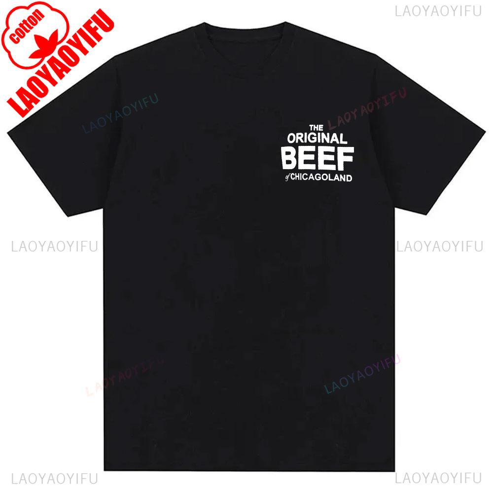 The Original Beef Berf Of Chicagoland Printed The Bear Richie Carmy Multiple Options Vintage T Shirt Summer Cotton Tee Tops