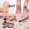 Electric Foot Grinder Heels Callus Dead Skin Remover Multi-function Pedicure Tool Polish Foot Nail 6 Gears Replacement Sandpaper