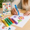 Stifteset, 6er-Pack, 3D-Wölbungs-Doodle-Stifte für Kinder, Kunst und Handwerk