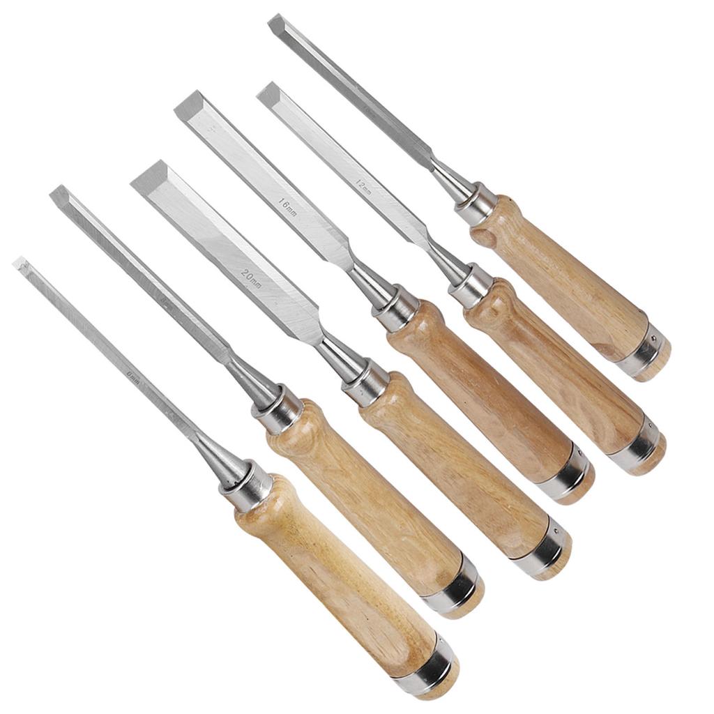 Wood Chisel Tool Set Woodworking Carving Knife Chisel Kit with Tool Bag for Carpenter