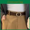 Stylish Minimalist Metal Belt For Jeans Perfect For Students And Fashion Enthusiasts