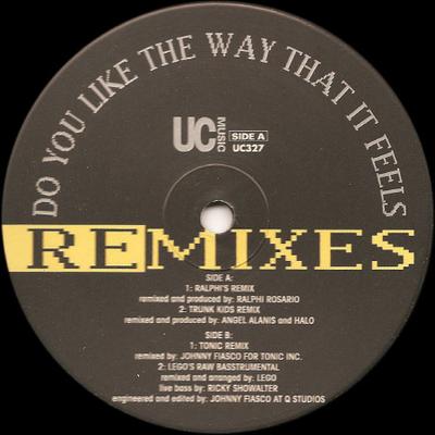 12-Zoll-Schallplatte RALPHI ROSARIO - Do You Like The Way That It Feels ( UC327 Underground Con 1998 US Tanz & Electronica Gebraucht