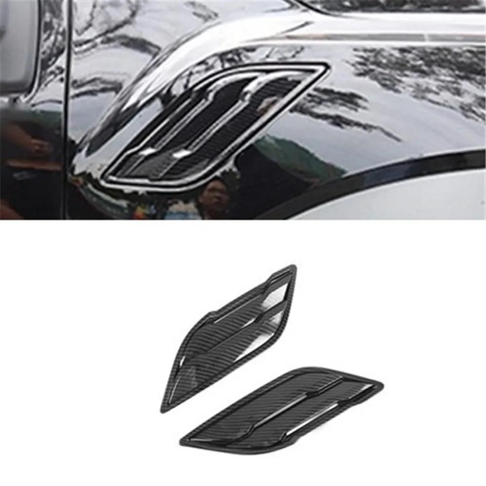 Abs Carbon Fiber Front Fender Air Intake Trim For Ford F-1502015-2020
