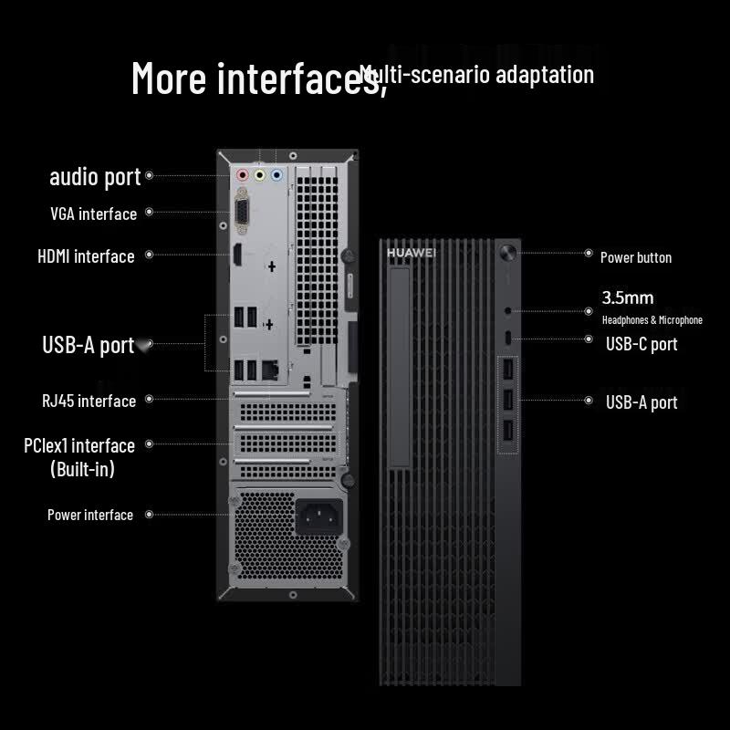Huawei Qingyun W515y Kirin 9000X Desktop PC (CN version)
