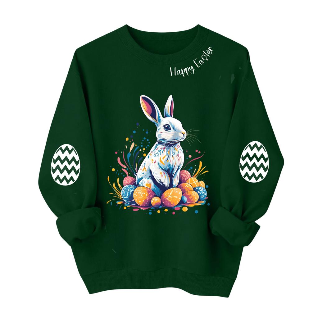 Crewneck Sweatshirt For Women Fall Graphic Sweatshirts Vacation Long Sleeve Drop Shoulder Pullover