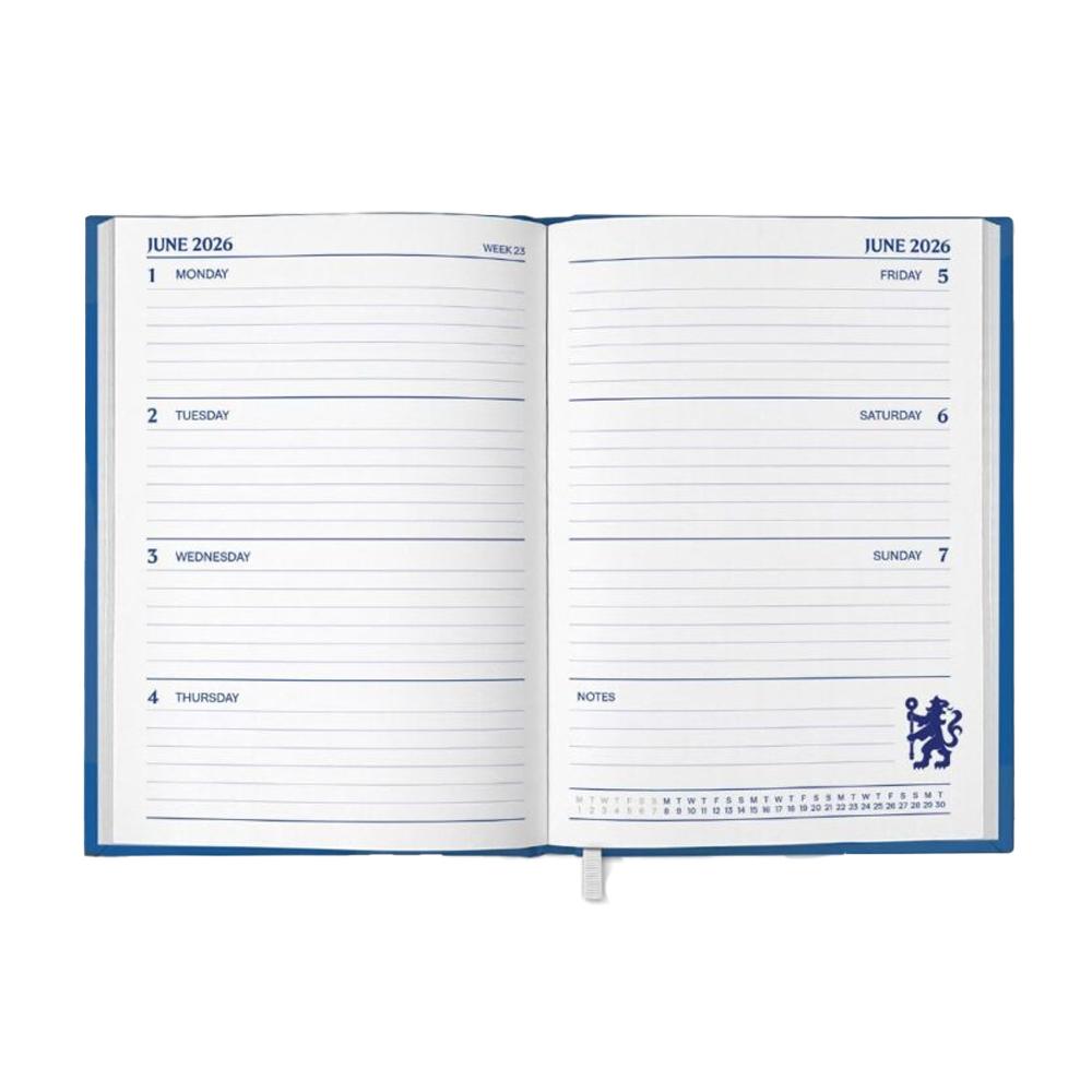 Chelsea FC 2026 A5 Diary