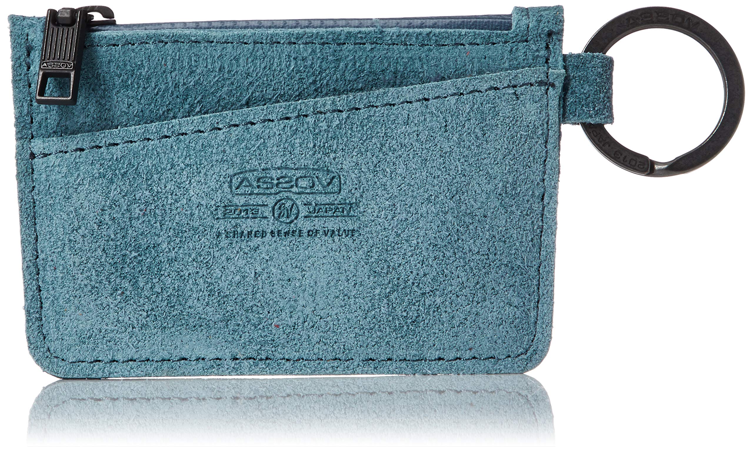

ASSOB Mini Compact Water Proof Turquoise Wallet, Wallet, Suede,