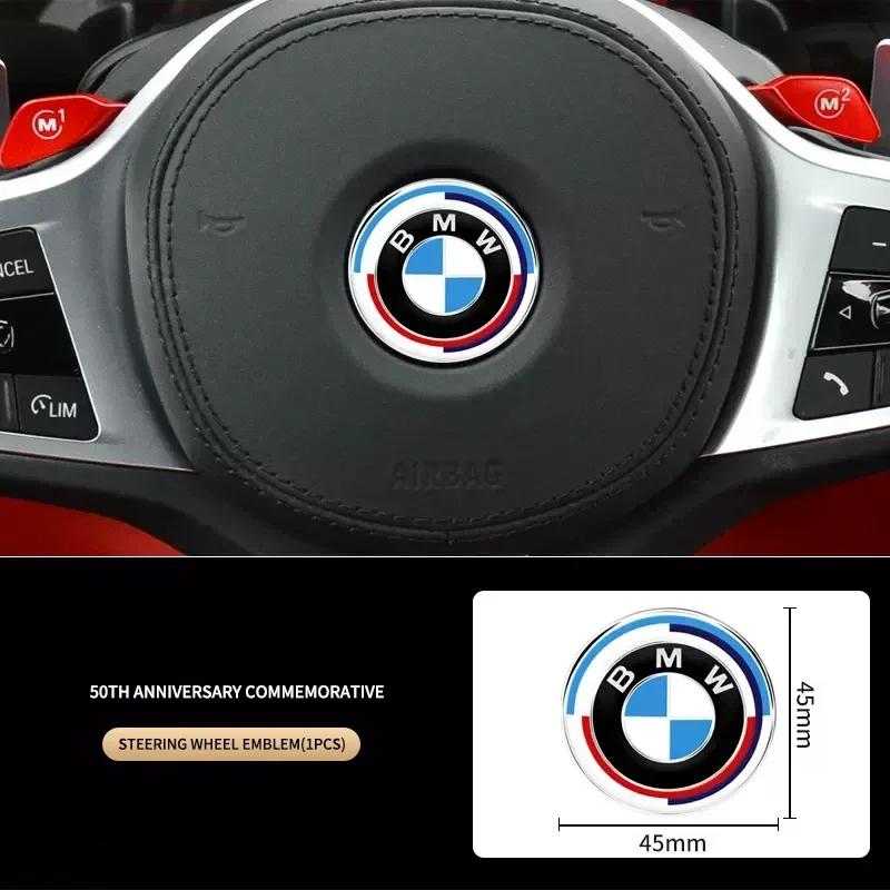 45mm 56mm 68mm 74mm 82mm Car Logo Front Hood Emblem rear boot badge for BMW E28 E32 E43 E52 E53 E63 E64 E93 E94 E87 F10 F20 F30