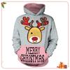 Merry Christmas Sweatshirts Cartoon Pullover Hoodies for Kids Clothes Santa Claus Girl Clothes Snowman Sweatshirts Boys Clothing