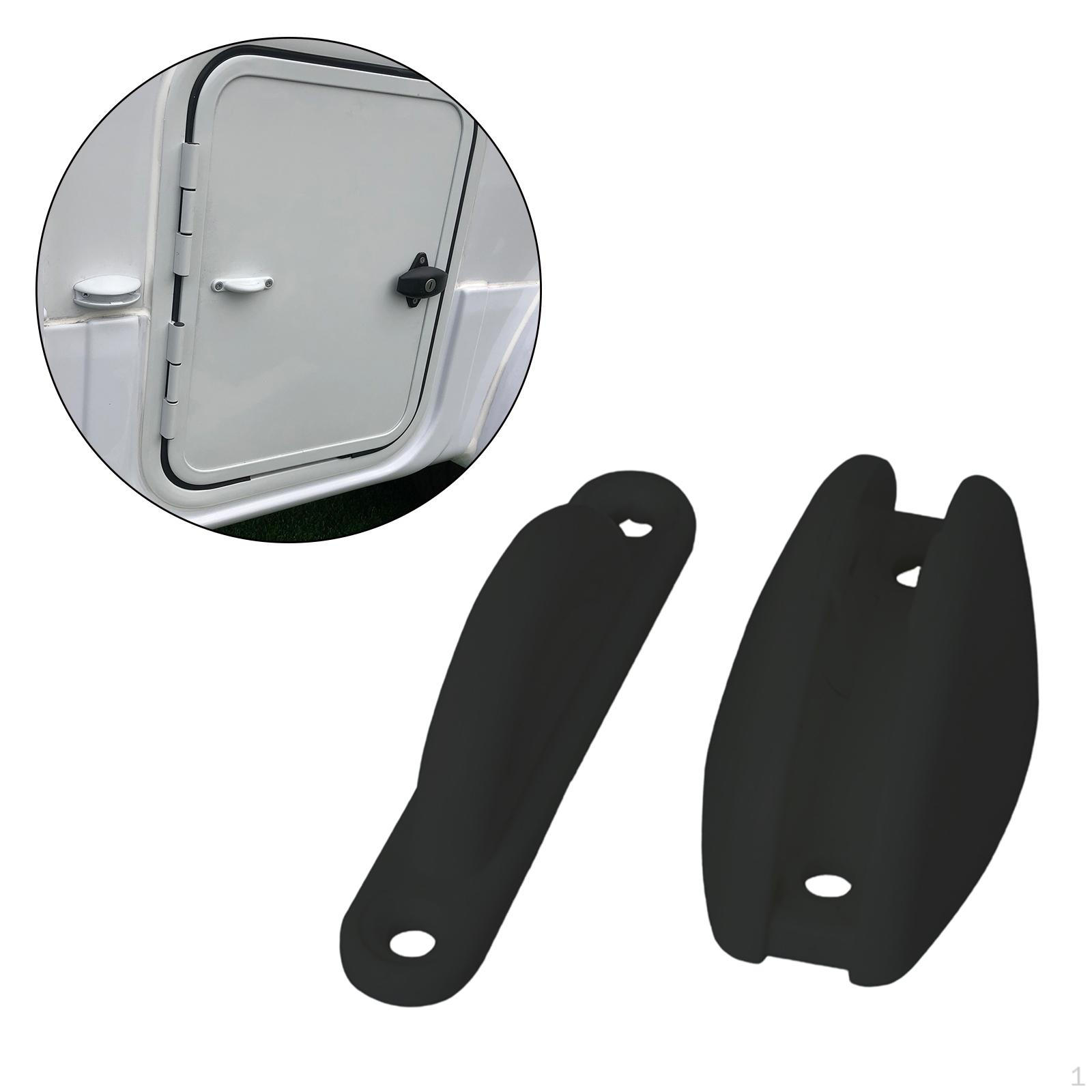 

Фиксатор держателя дверного упора для шкафа-купе чёрный