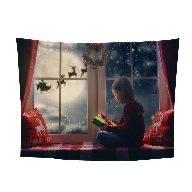 Европейская и американская рождественская серия фоновая ткань настенная ткань настенное — фото 6