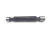 White Steel Smooth Cylindrical Go/No-Go Plug Gauge Set: Sizes 21, 25, 28, 32, 36