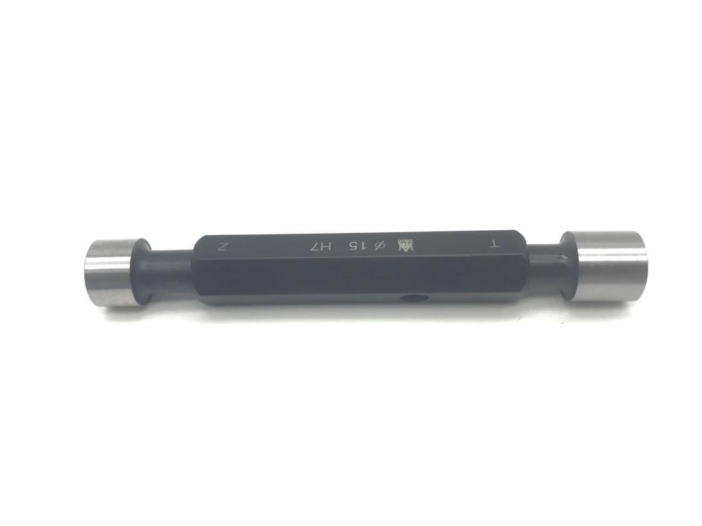 White Steel Smooth Cylindrical Go/No-Go Plug Gauge Set: Sizes 21, 25, 28, 32, 36