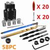 15° Angle Black Woodworking Hole Punch Locator & Oblique Hole Setter Tool for Wood Board Installation
