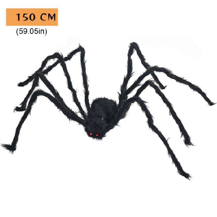 High Detail Realistic Large Spiders Halloween Decoration For Haunting House Bar Event And Horror Themed Party Setups