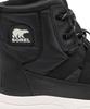 Sorel Whitney 3 Mid Waterproof Size Sea Salt Kids' Boots, 23.0cm, Black,
