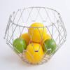 Foldable Fruit Bowl Large Capacity Foldable Creative Fruit Basket Scalable Iron Wire Basket Desktop Storage Hollow Basket