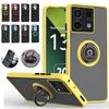 Shockproof Armor Case For Xiaomi Redmi Note 13 12 11 Pro Plus 12S 11S 10 9 8 Redmi 13C 12C 10C Magnetic Ring Holder Phone Cover