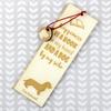 Dachshund Wire-haired, Wiener Dog, Badger Dog - Dog Bookmark, Personalized Bookmark, Dog Gadget for Art-Dog Brand Readers