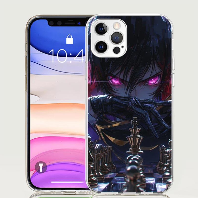 Code Geass Anime Phone Case For iPhone 17 Air 16 15 Plus 11 14 Pro Max 13 Mini 12 7 8 + SE Pattern Art Customized Cover 17 Air 1