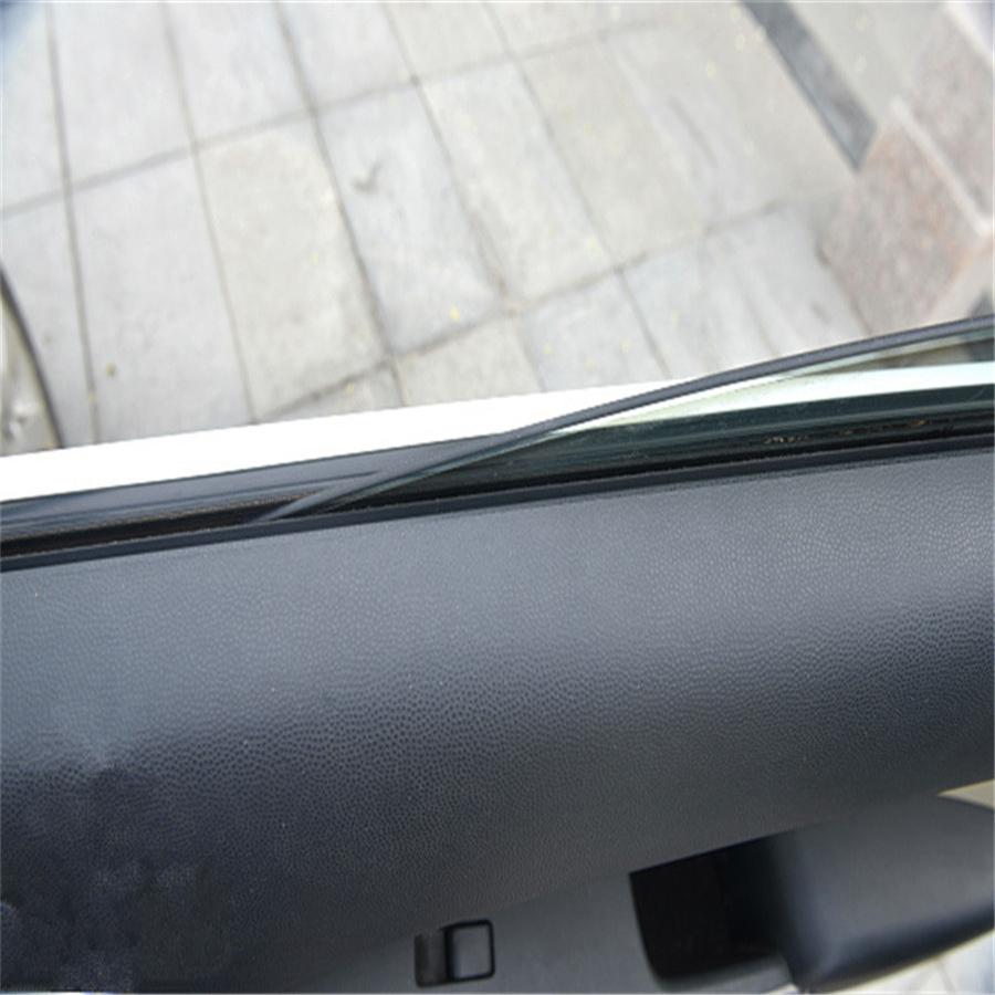 4M Black Car Front Rear Side Door Window Edge Sealed Strip Trim Weatherstrip