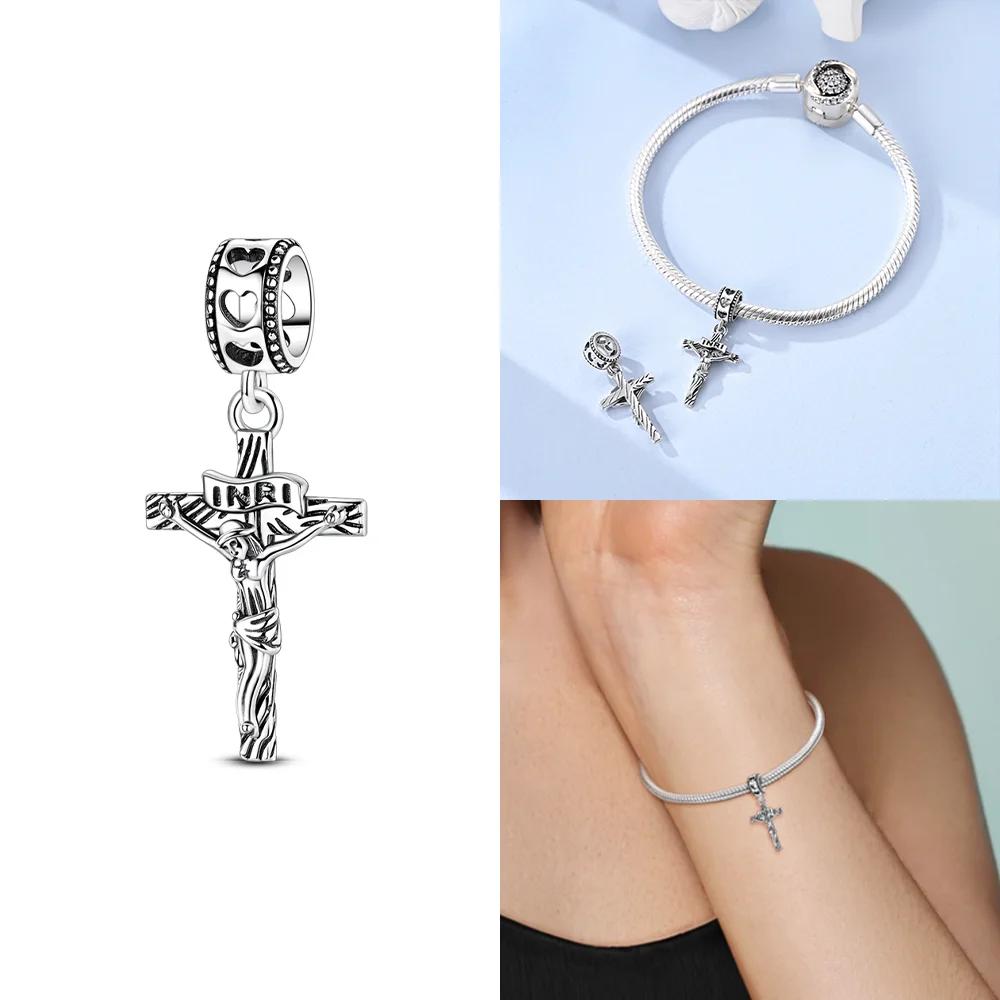 Exquisite Original Blue Zircon Leaf Dress Charms Beads Fit Bracelet Charms Copper Women Jewelry Making Diy Accessory Gifts