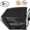 Side Sunshades - ALLCACA - UV Protection Mesh - Black - 62x58cm - Privacy Protection