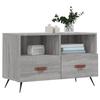 VidaXL TV Stand Sonoma Grey 80x36x50 Cm Engineered Wood 828946