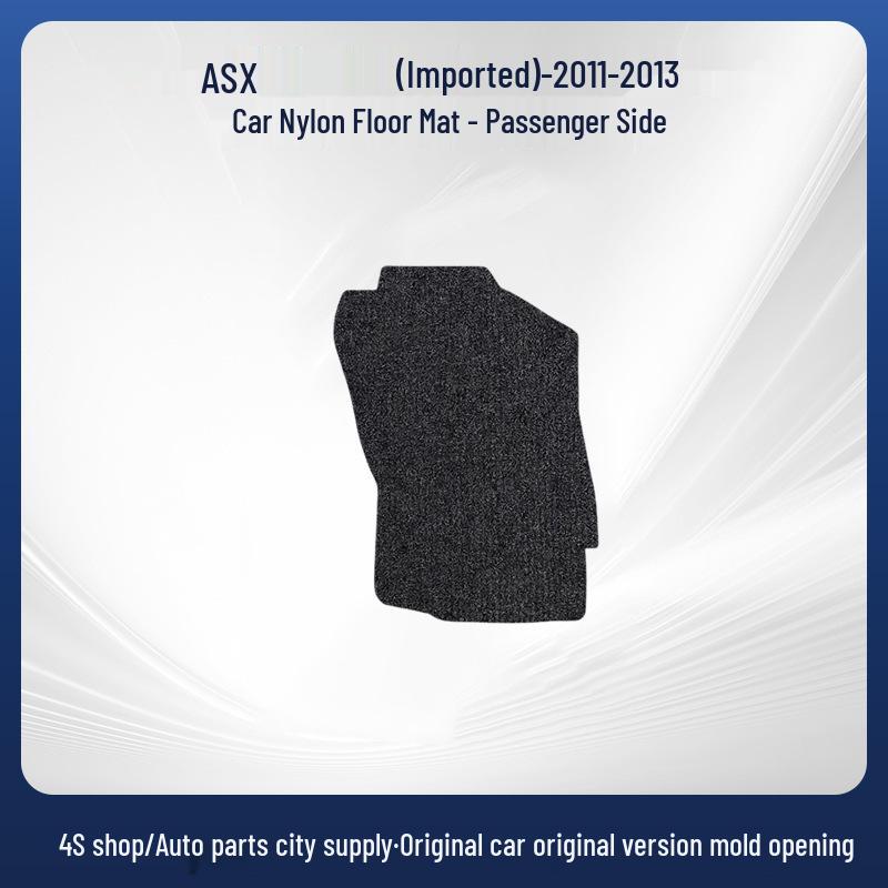 Mitsubishi ASX 2011-2013 Nylon Floor Mats - Durable Front & Rear Mats