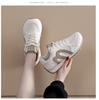 German Training Shoes Women's Leather Face Color blocked Academic Style Cute Leisure Versatile Sports Board Shoes