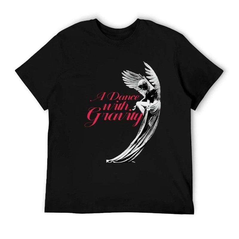 A Dance with Gravity Angel Statue Tee Y2K Modern Hiphop Unisex Graphic Tee XXXXL