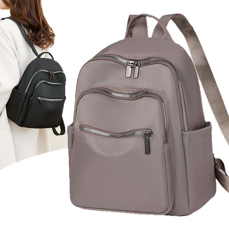 Schoolbag Large Capacity Women's Backpack Travel Sports Multifunctional Backpack Simple Versatile Backpack Women's New Bag Waterproof