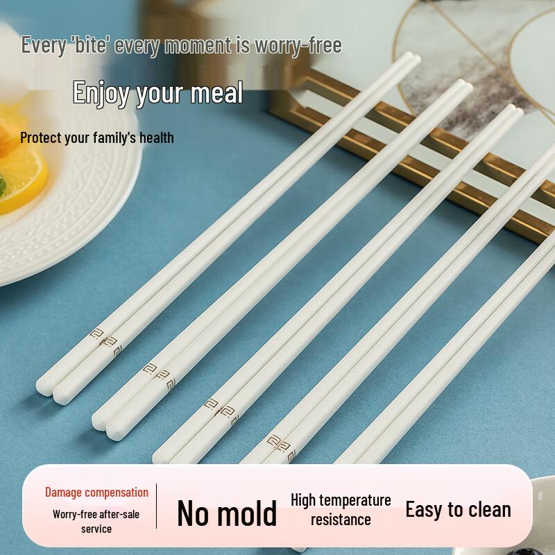Elegant Anti-mold Ceramic Chopsticks