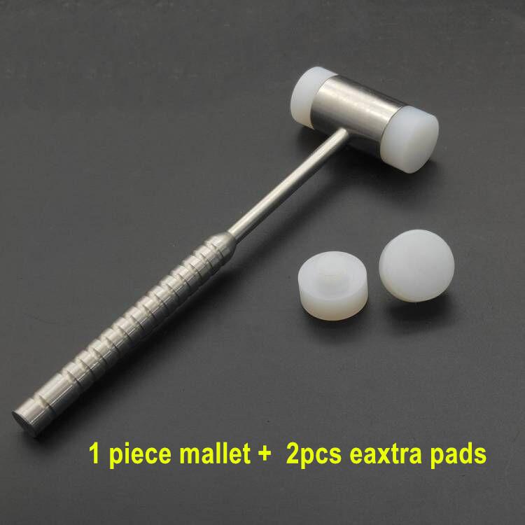 Marteau de maillet d'os d'implant dentaire avec le tampon remplaçable outil d'extraction chirurgical dentaire polyvalent outils de dentiste