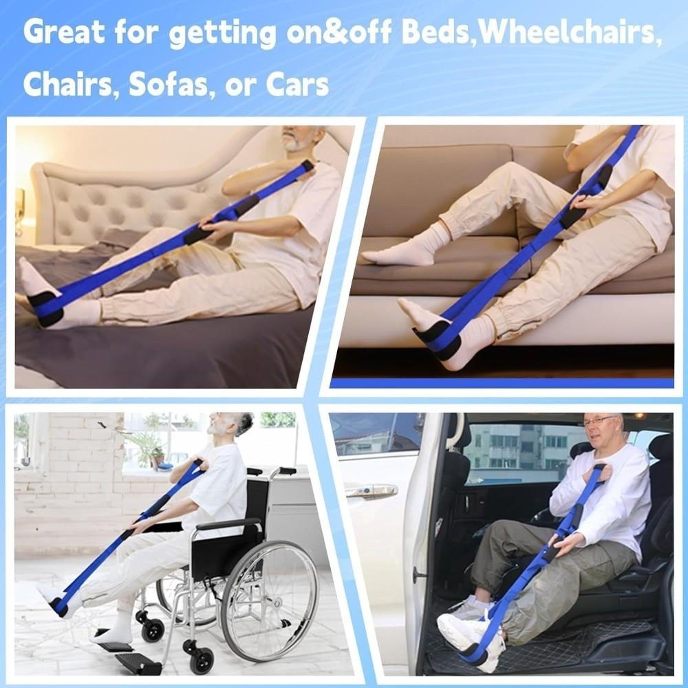 Nylon Leg Lifting Belt Wear Resist Leg Train Strap Leg Lift Strap  for Stroke Hemiplegia