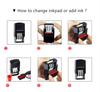 Portable Self-inking Date Stamp Adjustable Date For Supermarket Store School Bank Office Manufacture Qualified Stamps