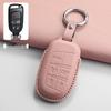 Leather Car Key Holder for Jeep Compass and Dodge Renegade