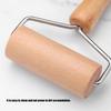 Beechwood Rolling Pin for Pastry Tortillas Pizza Cookie Dumplings Baking Ergonomic Dough Roller Wooden Baking Tool