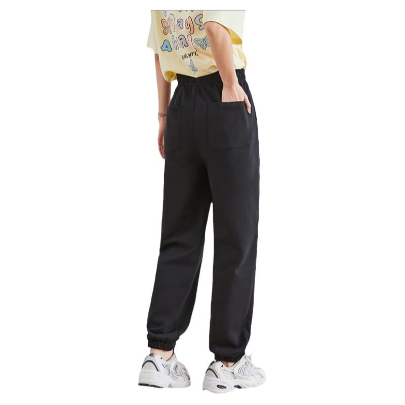 TonLion Women's Colorblock Drawstring Cuffed Casual Pants