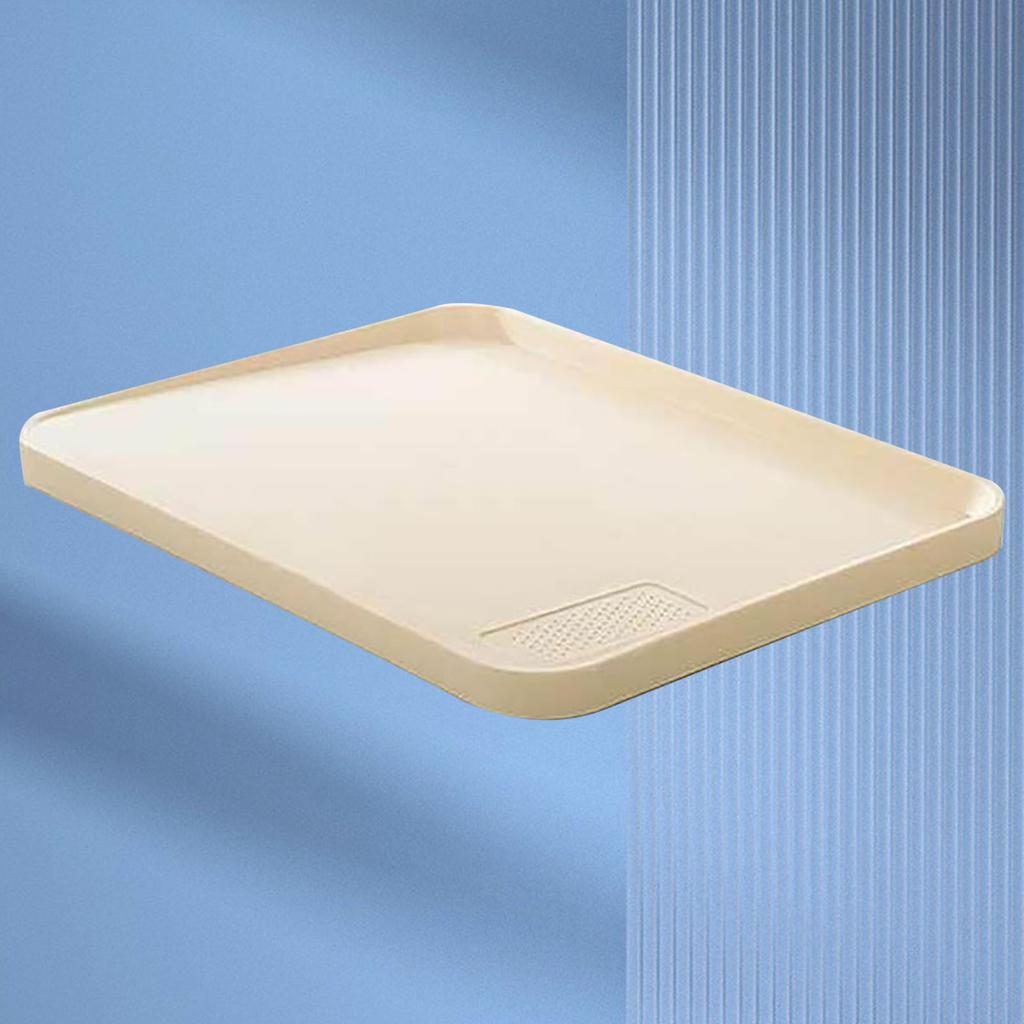 Kitchen Cutting Board Raised Edges Anti Skid Double Sided High Safety Sturdy PP Plastic Cutting