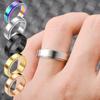 Vintage Rotatable Women's Decompression Ring Women's Ring Is Suitable For Styling
